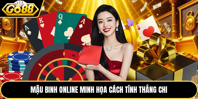 Mậu binh online minh họa cách tính thắng chi