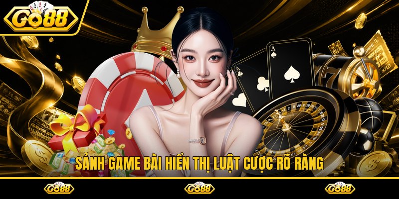 Game bài trực tuyến có luật đánh rõ ràng